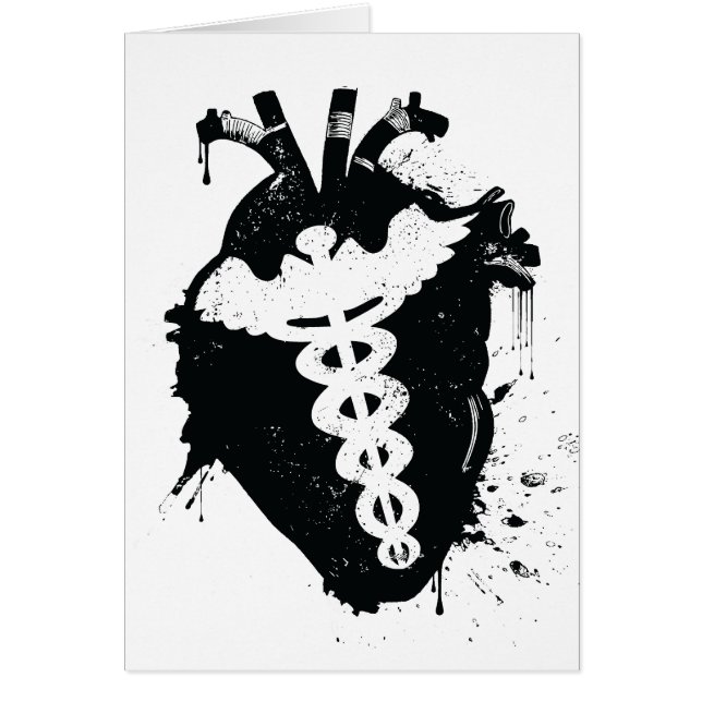 Anatomisches Herz von Caduceus (Vorne)