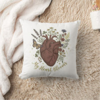 Anatomisches Herz Wildblumen Bouquet Ästhetik