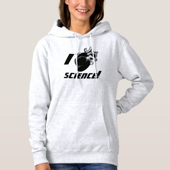 (Anatomisches Herz-) Wissenschaft I Hoodie (Vorderseite)