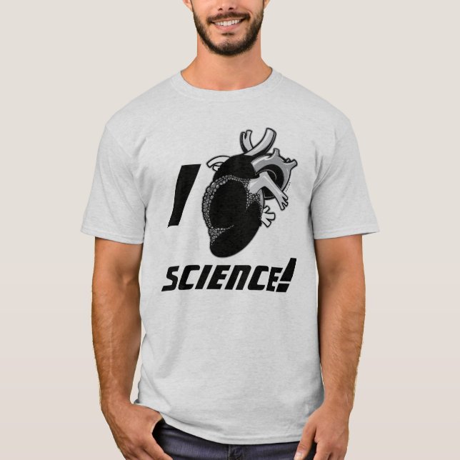 (Anatomisches Herz-) Wissenschaft I T-Shirt (Vorderseite)