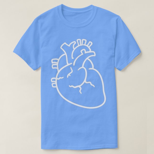 Anatomisches Herzherz Shirt 1 (Design vorne)