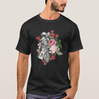 Anatomisches Herzorgan und Blume mit Mahal Kita T-Shirt
