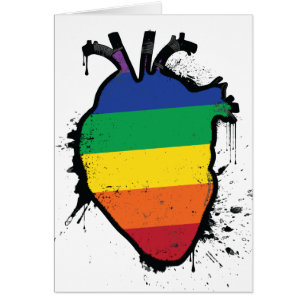 Anatomisches Regenbogenherz