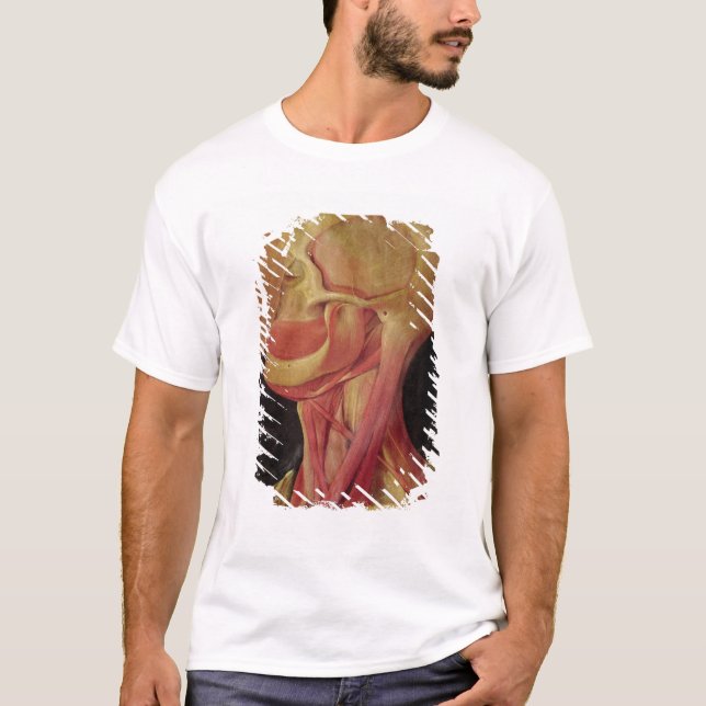Anatomisches Zeichnen des menschlichen Kopfes T-Shirt (Vorderseite)