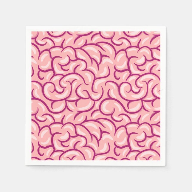 Anatomy Brain Serviette (Vorderseite)