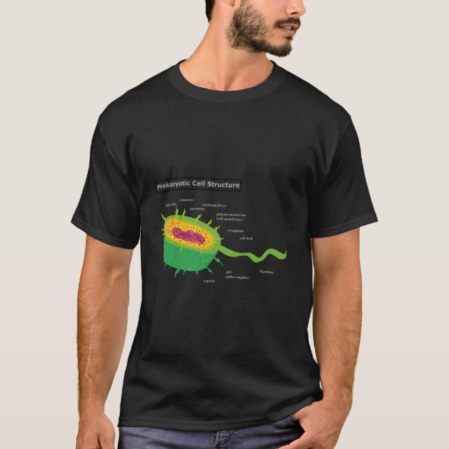 Anatomy Cell Bacteria Plant Cell T-Shirt (Vorderseite)