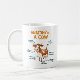 Anatomy of a Cow Mug | Funny Doctor Day Kaffeetasse
