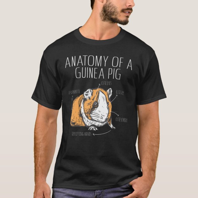 Anatomy of a Guinea Pig T-Shirt (Vorderseite)