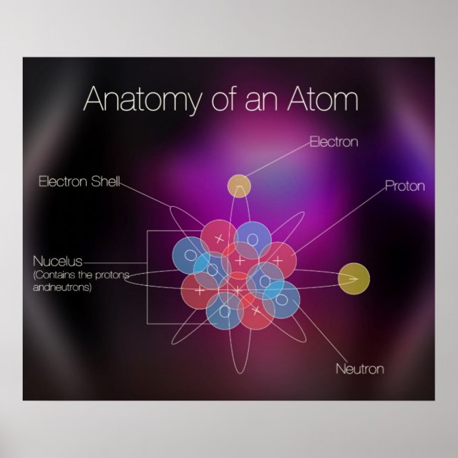 Anatomy of An Atom Poster (Vorne)