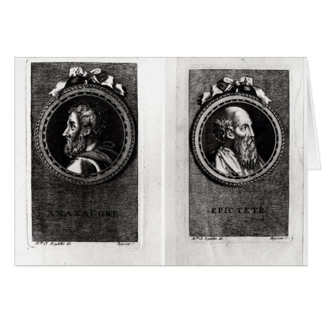 Anaxagorus und Epictetus (Vorderseite (Horizontal))