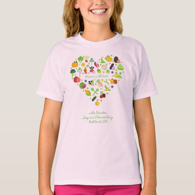 Anbau mit Liebe, Sequoia Garden T-Shirt (Vorderseite)
