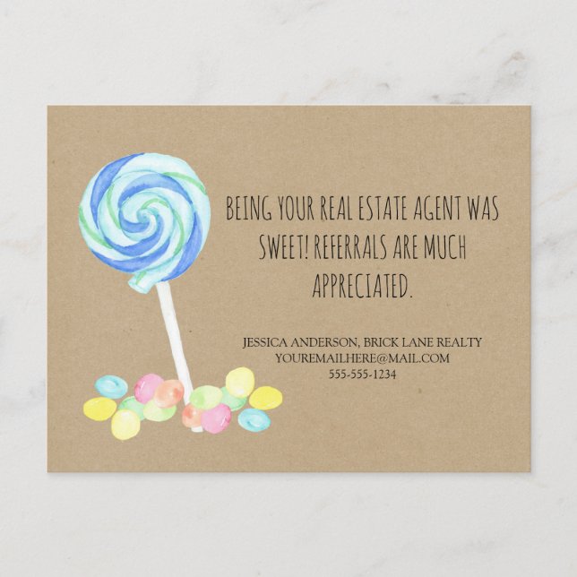 Anbau süßer Leckereien Real Anwesen Postkarte (Vorderseite)