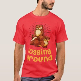 Anbauflächen um Otter-Lover-Sea-Tiere Otter T-Shirt