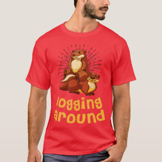 Anbauflächen um Otter-Lover-Sea-Tiere Otter T-Shirt
