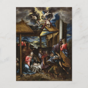 Anbetung der Hirten von El Greco Postkarte