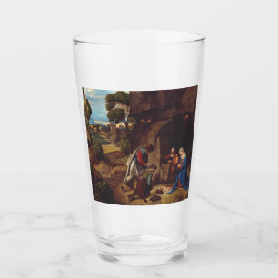 Anbetung der Hirten von Giorgione Glas
