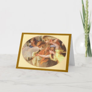 Anbetung der Hirten - Weihnachtskarte Feiertagskarte