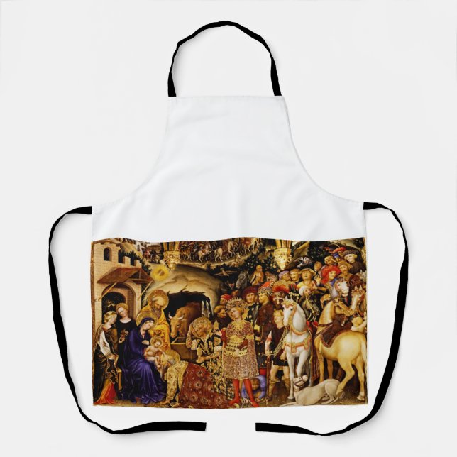 Anbetung der Könige von Gentile da Fabriano Schürze (Vorderseite)