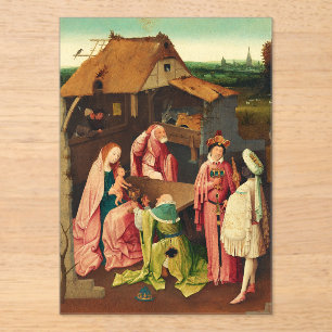Anbetung der Könige von Hieronymus Bosch Acryleinladungen