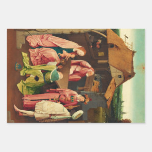 Anbetung der Könige von Hieronymus Bosch Geschenkpapier Set