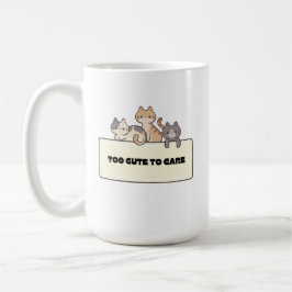 Anbetungswürdige Kawaii-Katzen Lustiges Süßes Katz Kaffeetasse