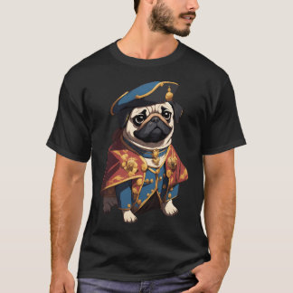 Anbetungswürdige Pug-Geistlicher-Heiler-Illustrati T-Shirt