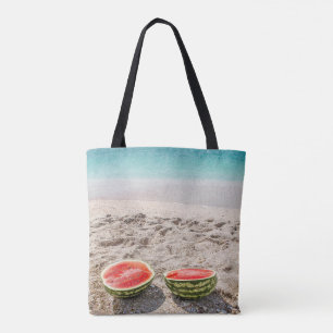Anbetungswürdige Wassermelone am Strand - Personal