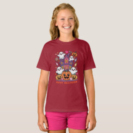 Anbetungswürdiger Kawaii Halloween | Glücklicher G T-Shirt