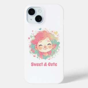 Anbetungswürdiger Kawaii Mädchen-Handyhülle – Süße Case-Mate iPhone Hülle