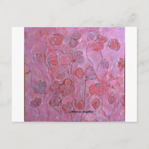 Anca Sofia Dekorative Kunst, Dichtung und Musik Postkarte