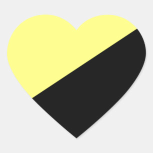 Ancap Anarchokapitalistin Herz-Aufkleber
