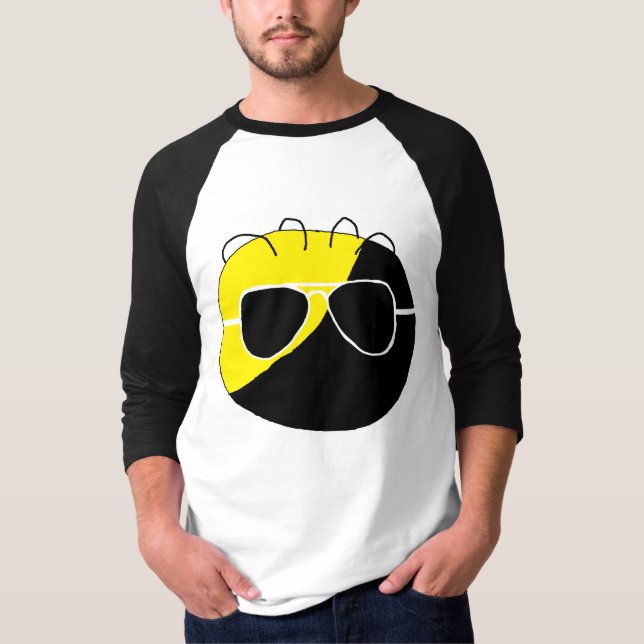 AnCap AnarchyBall Shirt (Vorderseite)