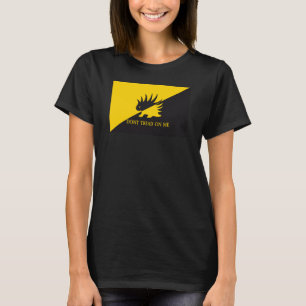 Ancap-Flagge Stachelschwein-Logo Gadsden-Flagge Pa T-Shirt