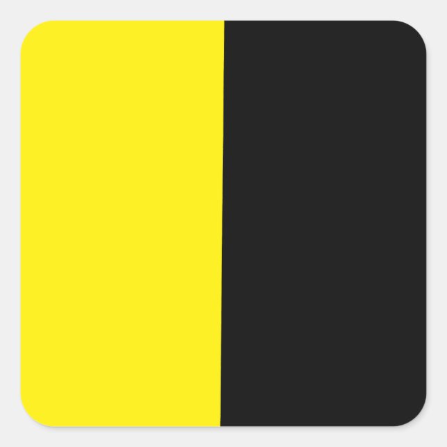 Ancap Forever Quadratischer Aufkleber (Vorderseite)