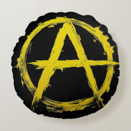 Ancap Forever! Rundes Kissen