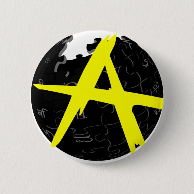 AnCap Wiki Button (Vorderseite)