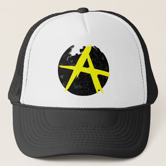 AnCap Wiki Truckerkappe (Vorderseite)