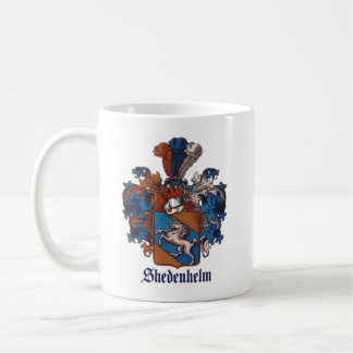 Ancestral Familienwappen für Shedenhelm Kaffeetasse