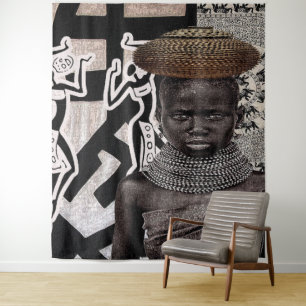 "Ancestral Threads Wall Hanging": Wandteppich