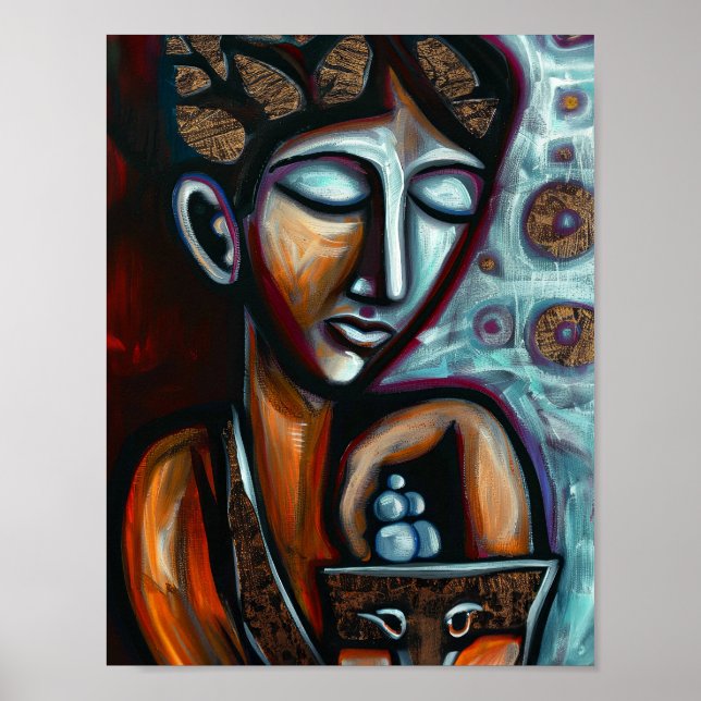 Ancestral Whispers: Modern Mythos Poster (Vorne)