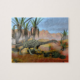 Anchisaurusdinosaurier - 3D übertragen Puzzle