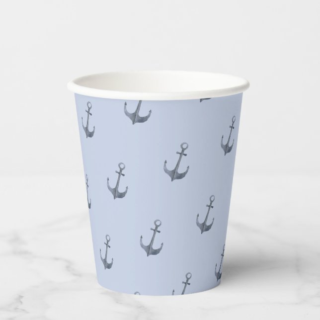 Anchor | Babydusche Pappbecher (Vorderseite)