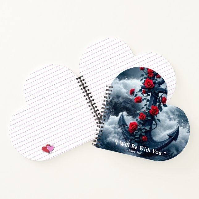 Anchor in the Storm -Steadfast Hope Prayer Journal Notizbuch (Innenseite)