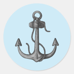 "ANCHOR"-MEERESWELT NAUTIKALER UMSCHLAG AUFKLEBER