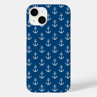 Anchor Nautical Blue Case-Mate iPhone 14 Hülle