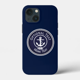 Anchor Nautical Siegel Case-Mate iPhone Hülle