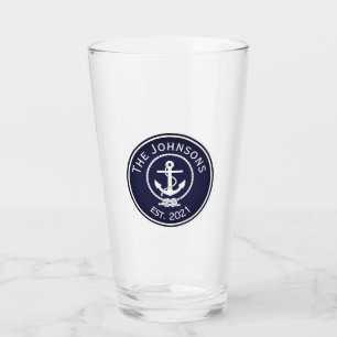 Anchor Nautical Siegel Glas