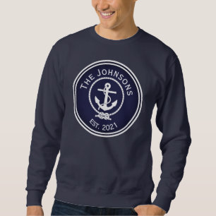 Anchor Nautical Siegel Sweatshirt