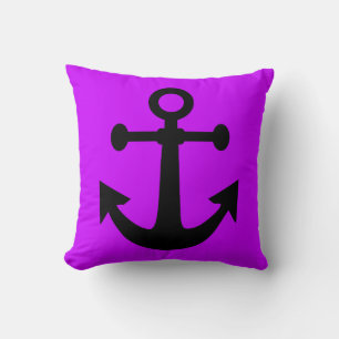Anchor Pink Throw Kissen