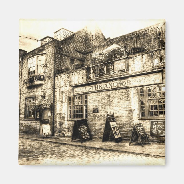 Anchor Pub London Vintag Magnet (Vorne)